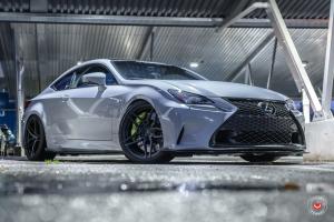 Lexus RC F on Vossen Wheels (HC-2) 2017 года